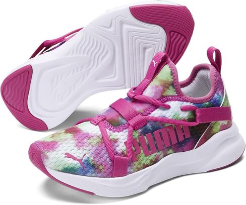 PUMA Rift Slip On Sneaker, Cool Dark Gray-Pink Delight, 11.5 US Unisex Little Kid in Saudi Arabia