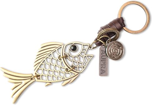 AuPra Raicing Horse KeyChain Gift Women & Men Leather Animal KeyRing Home Car Keys Holder Ladies Present in Saudi Arabia