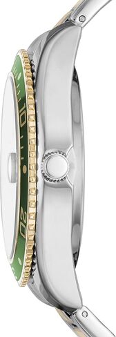Relic by Fossil Men's Dustin Silver-Tone Sport Bracelet Watch with Black Dial and Bezel (Model: ZR12669) in Saudi Arabia