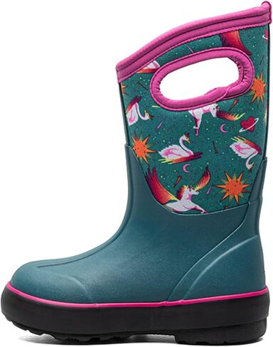 BOGS Classic II Space Pegasus (Toddler/Little Kid/Big Kid) Teal Multi 4 Big Kid M in Saudi Arabia