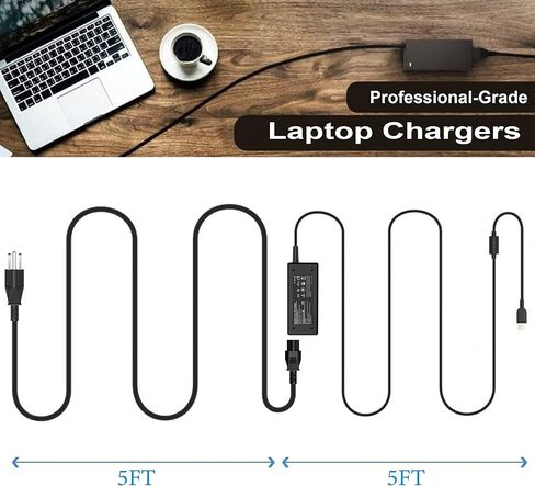 شاحن كمبيوتر محمول محول طاقة 20 فولت 6.75 أمبير 135 وات متوافق مع Lenovo IdeaPad Y40-70 Y50-70 Y50-70AM-IFI Y70-70 Y700 Z710 سلك الطاقة in Kuwait