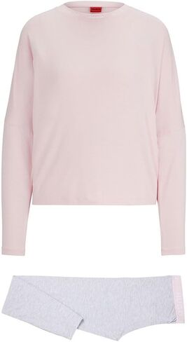 HUGO Women's Unite Soft Jersey Long Sleeve and Legging Lounge Set in Saudi Arabia