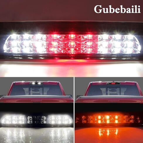 لتويوتا تندرا 2007-2018، LED ضوء الفرامل الثالث الثالث ارتفاع جبل وقف ضوء استبدال مصباح البضائع، عدسة حمراء in Saudi Arabia