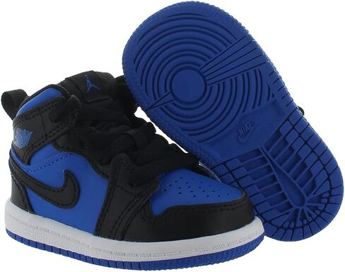 Jordan 1 Mid SE Kids Unisex BQ6932-007 (Black/Metallic Gold-White), Size 11 in Saudi Arabia