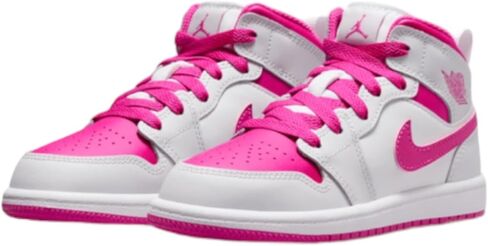 Jordan 1 Mid SE Kids Unisex BQ6932-007 (Black/Metallic Gold-White), Size 11 in Saudi Arabia