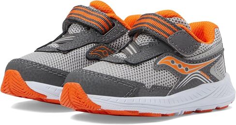 Saucony Ride 10 Jr Sneaker, Navy/Green, 5.5 Wide US Unisex Little_Kid in Saudi Arabia