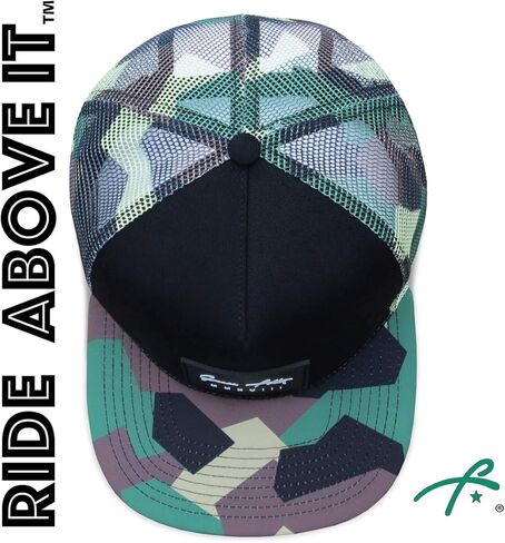 Grace Folly Trucker Hat for Men & Women. Snapback Mesh Caps (One Size, Red & Black) in Kuwait