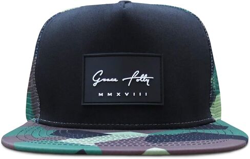 Grace Folly Trucker Hat for Men & Women. Snapback Mesh Caps (One Size, Red & Black) in Kuwait