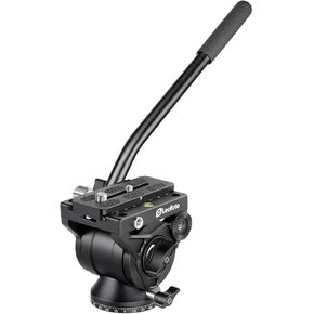 Leofoto - Fluid Video Head - Aircraft Aluminium - Low Weight - Load Capacity: 4 kg - Perfect for The Demanding Videographer - BV-5 in Saudi Arabia