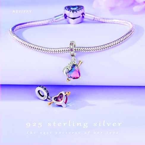 925 Sterling Silver Beads for Bracelets & Necklaces, Cute Charms for Bracelets, Cat Shaped Pendants, Birthday Graduation Jewelry Gifts for Women Men Teens in Saudi Arabia