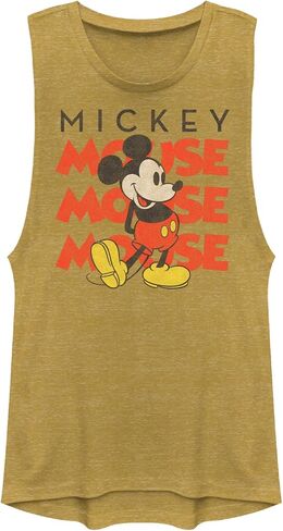 Disney Women's Friends Mickey Mouse Juniors Muscle in Saudi Arabia