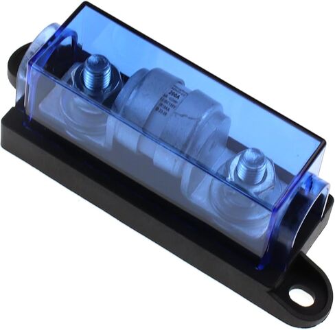 200 Amp Class T Fuse with Block, Operating 250V DC, 200A Fuse ANL Block for Inverters, ATV, RV, Boat, Cars, Truck, Car Stereos Systems in Kuwait