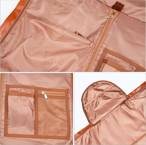 Kalawen Garment Bags for Travel, Superior Oxford Fabric Garment Duffle Bags for Travel Waterproof Men Women, 2 in 1 Hanging Dress Suitcase Suit Travel Bags Black in Saudi Arabia