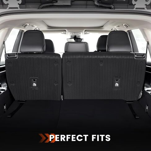 سجادات أرضية لسيارة نيسان سنترا 2014-2019، بطانات أرضية ثلاثية الأبعاد TPE حماية من جميع الأحوال الجوية، مجموعة كاملة من سجادات السيارة للصف الأول والثاني، أسود in Kuwait