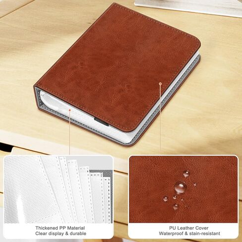 Fintie Small Photo Album for 2x3-Inch Film - 104 Pockets Albums for Fujifilm Instax Mini 12/11/99/40/7+/EVO Instant Camera/Instax mini LiPlay/Mini Link 2 Printer/Polaroid Hi-Print, Strawberry Cow in Kuwait