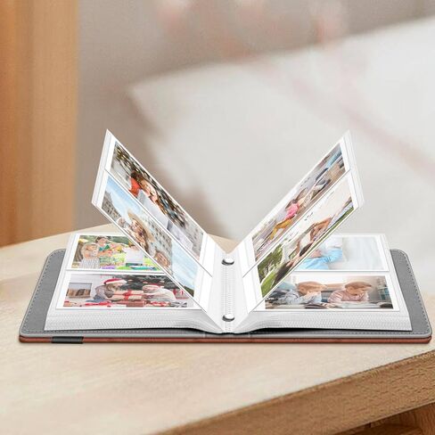 Fintie Small Photo Album for 2x3-Inch Film - 104 Pockets Albums for Fujifilm Instax Mini 12/11/99/40/7+/EVO Instant Camera/Instax mini LiPlay/Mini Link 2 Printer/Polaroid Hi-Print, Strawberry Cow in Kuwait