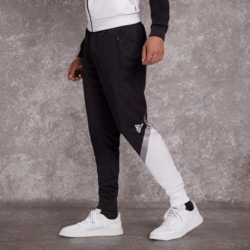 adidas Men's Tan Club Home Pants, Black/White/Black, X-Large in Saudi Arabia