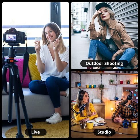 إضاءة فيديو LED RGB 1000D GVM ، إضاءة فوتوغرافية مع تحكم التطبيق، إضاءة فيديو 1000D لـ YouTube Studio، عبوة واحدة من مصباح LED ، 3200K-5600K ، 8 أنواع من مصابيح المشهد، CRI 97 in Saudi Arabia