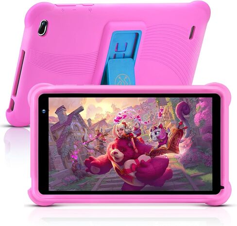 Kids Tablet 7 inch, 4GB RAM 32GB, Kid-Proof Case, Parental Control Blue in Kuwait