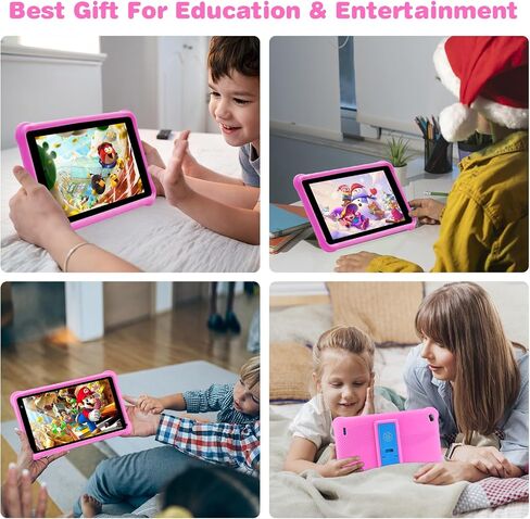 Kids Tablet 7 inch, 4GB RAM 32GB, Kid-Proof Case, Parental Control Blue in Kuwait
