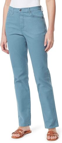 Gloria Vanderbilt Women's Amanda Classic High Rise Tapered Jean, Sweet Violet, 16 Petite in Saudi Arabia