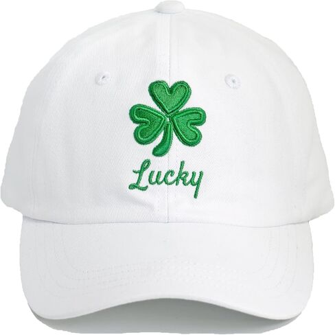 Giavuwn St. Patrick's Day Clover Leaf Hat Irish Party Hats for Men St. Patrick's Day Accessories Shamrock Headwear for Women in Kuwait