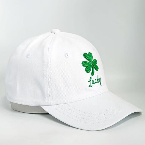 Giavuwn St. Patrick's Day Clover Leaf Hat Irish Party Hats for Men St. Patrick's Day Accessories Shamrock Headwear for Women in Kuwait