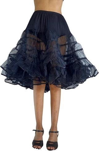 Malco Modes Knee-Length Petticoat for Valentines Day Costume | Romantic Valentine's Day Skirt Love Apparel Heart Skirt and Women's Valentine's Day Clothing in Saudi Arabia