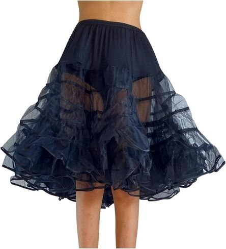 Malco Modes Knee-Length Petticoat for Valentines Day Costume | Romantic Valentine's Day Skirt Love Apparel Heart Skirt and Women's Valentine's Day Clothing in Saudi Arabia