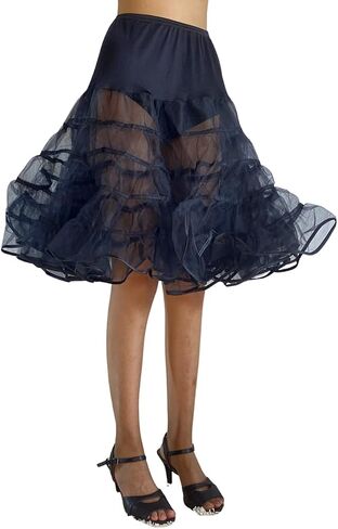 Malco Modes Knee-Length Petticoat for Valentines Day Costume | Romantic Valentine's Day Skirt Love Apparel Heart Skirt and Women's Valentine's Day Clothing in Saudi Arabia