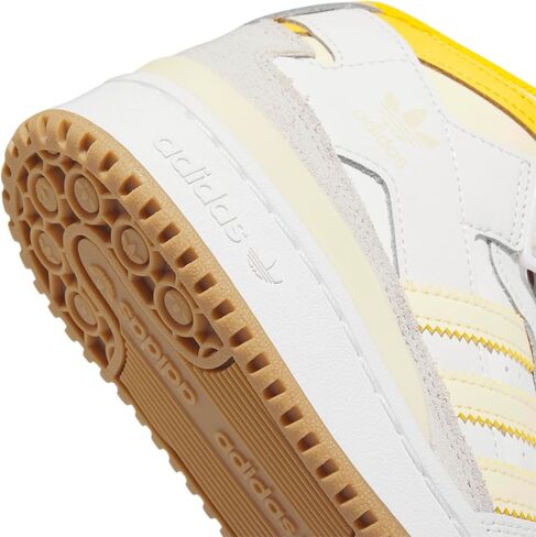 adidas Originals Forum Mid Sneaker, White/Core Black/White, 6.5 US Unisex Big Kid in Saudi Arabia
