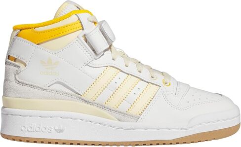 adidas Originals Forum Mid Sneaker, White/Core Black/White, 6.5 US Unisex Big Kid in Saudi Arabia