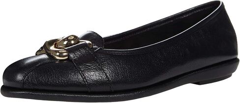 Aerosoles Women's Bristol Ballet Flat, TAN Leather, 8.5 in Saudi Arabia
