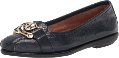Aerosoles Women's Bristol Ballet Flat, TAN Leather, 8.5 in Saudi Arabia
