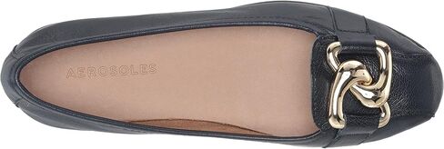 Aerosoles Women's Bristol Ballet Flat, TAN Leather, 8.5 in Saudi Arabia