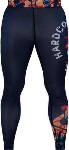 Hardcore Training Men's Compression Pants Workout Tights Leggings Base Layer Boxing Running Muay Thai MMA No Gi BJJ in Kuwait