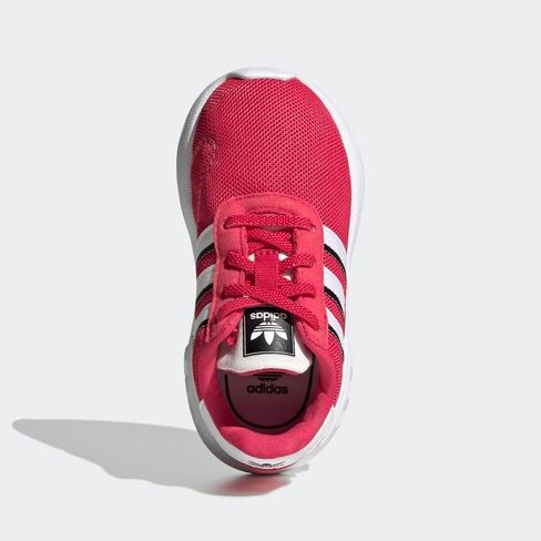 adidas Originals unisex child La Trainer Lite Elastic Sneaker, Royal Blue/White/Scarlet, 8 Toddler US in Saudi Arabia