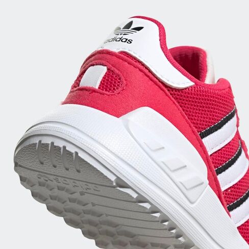 adidas Originals unisex child La Trainer Lite Elastic Sneaker, Royal Blue/White/Scarlet, 8 Toddler US in Saudi Arabia