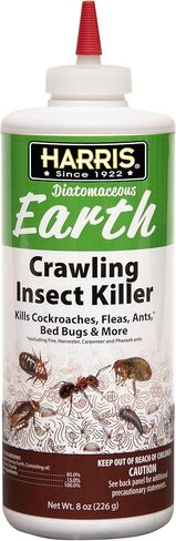 Harris Diatomaceous Earth Crawling Insect Killer, 4lb with Powder Duster Included Inside The Bag in Kuwait