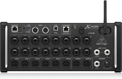 حقيبة حمل مبطنة للخلاط الرقمي وحافظات التمساح من Behringer XR18؛ تناسب خلاطات سلسلة Behringer X-AIR (G-MIXERBAG-1306) in Saudi Arabia