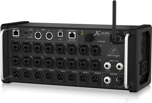 حقيبة حمل مبطنة للخلاط الرقمي وحافظات التمساح من Behringer XR18؛ تناسب خلاطات سلسلة Behringer X-AIR (G-MIXERBAG-1306) in Saudi Arabia