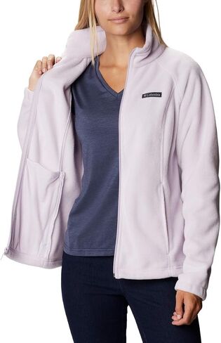 Columbia Women's Benton Springs Full Zip, Snowdrift, X-Large in Saudi Arabia