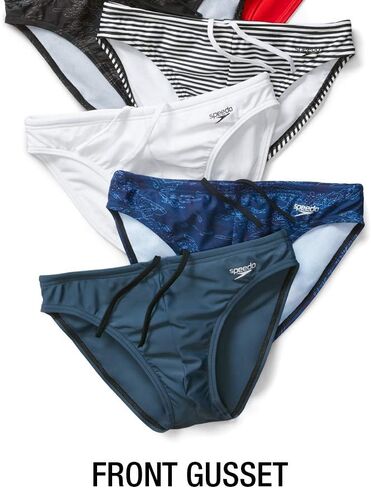 Speedo Men's Powerflex Eco Solar Brief, Anthracite/Charcoal, 32 in Saudi Arabia