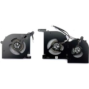 BestParts CPU+GPU Silence Cooling Fan Replacement for MSI GS66 Stealth 10SD 10SE 10SF 10SFS 10SGS,10UE 10UG 10UH P/N: MS-16V1 MS-16V3 BS5005HS-U4Q BS5005HS-U4J 16V1-G-CW 16V1-G-CCW in Kuwait