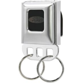 Ford Keychain, Seatbelt Buckle Keyholder, Ford Emblem