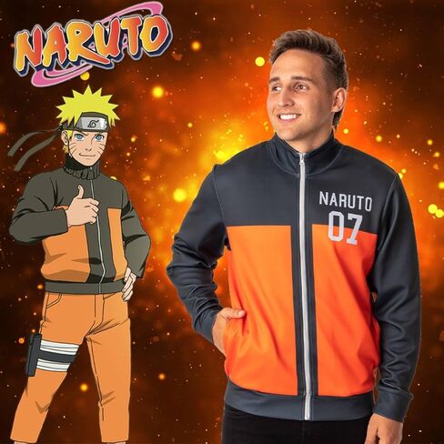 سترة زي أوزوماكي سيمبول تيم 07 للرجال من Bioworld Naruto Shippuden in Saudi Arabia