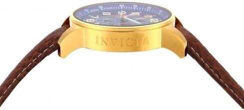 Invicta Men's I-Force Left Handed Quartz Watch with Leather Strap, Brown (Model: 3329) in Saudi Arabia
