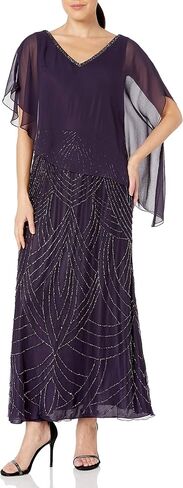 J Kara Women's Pop Over with Beaded Bottom Petite in Saudi Arabia
