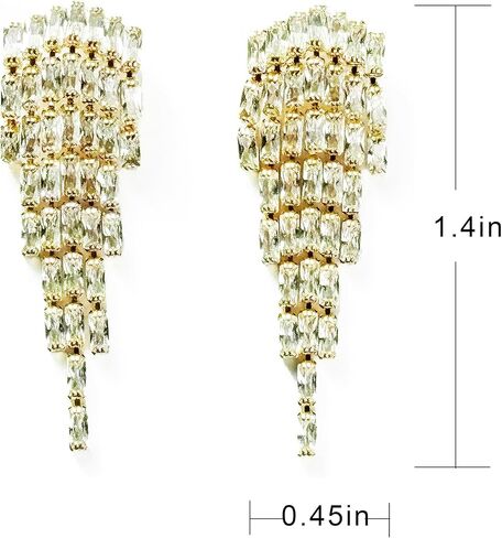 SinglinArt Drop Dangle Earrings For Women Girls Gold Statement Fashion Jewelry in Kuwait