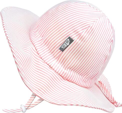 JAN & JUL Breathable Summer Girls Sun-Hat with Adjustable Strap (XL: 5-12 Years, Red Poppy) in Saudi Arabia